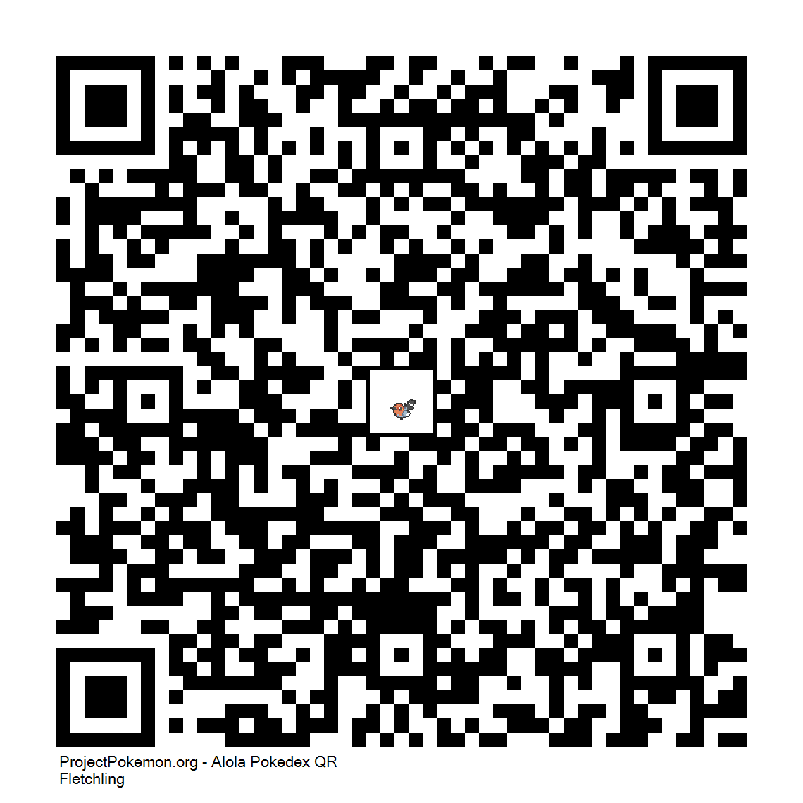 Cdigo QR de Fletchling
